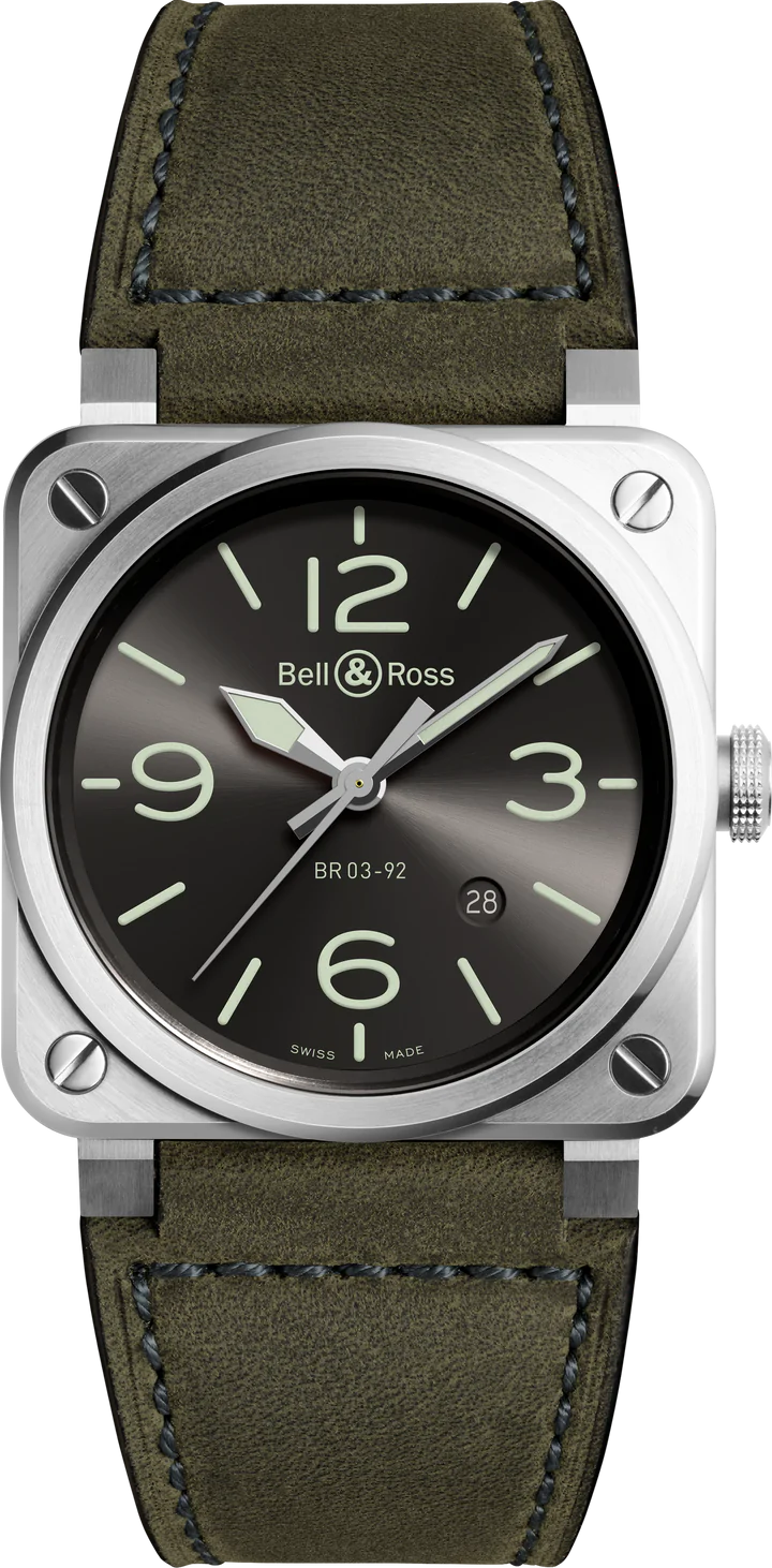 ベル＆ロス(BELL & ROSS) BR 03-92 GREY LUM | WING 富山店 | ブランド腕時計の正規販売店紹介サイト