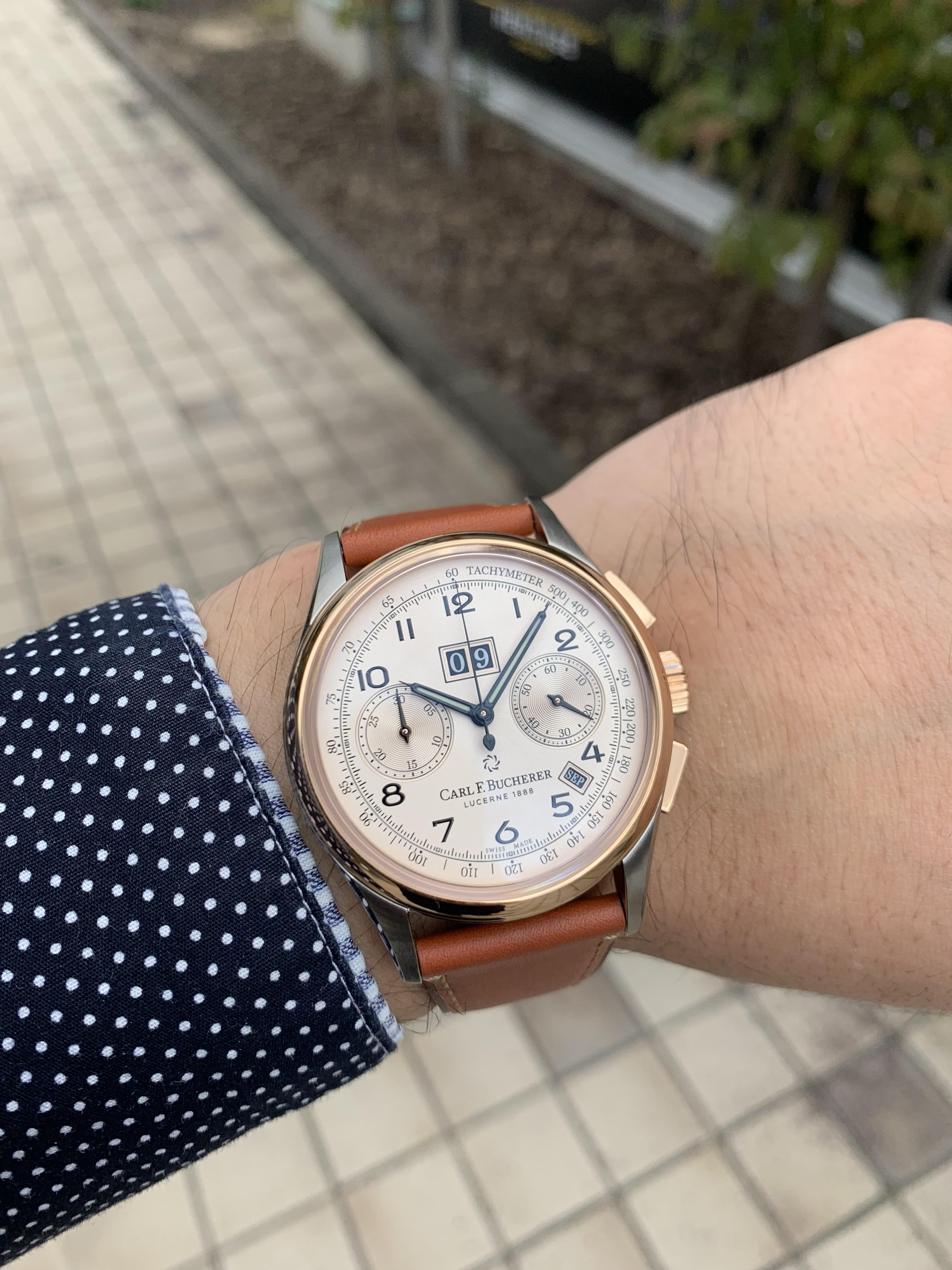 カール F. ブヘラ(CARL F. BUCHERER) ヘリテージ バイコン カール F. ブヘラ(CARL F. BUCHERER) ヘリテージ バイコン