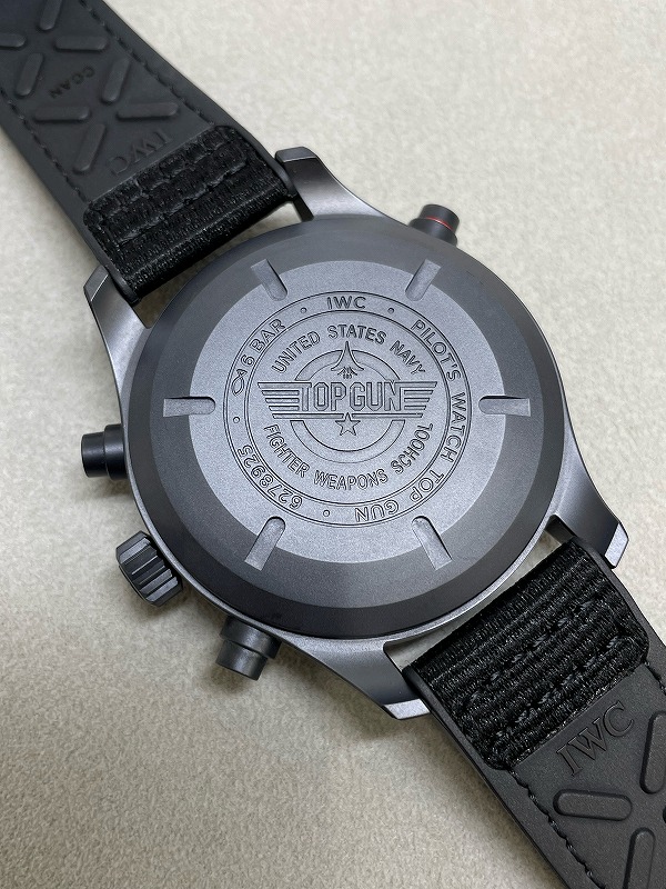 IWC パイロットウォッチ・ダブルクロノグラフ・トップガン・セラタニウム IW371815