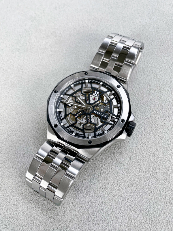 エドックス EDOX 腕時計 85303-357GN-NGN メンズ デルフィン メカノ オートマティック DELFIN MECANO