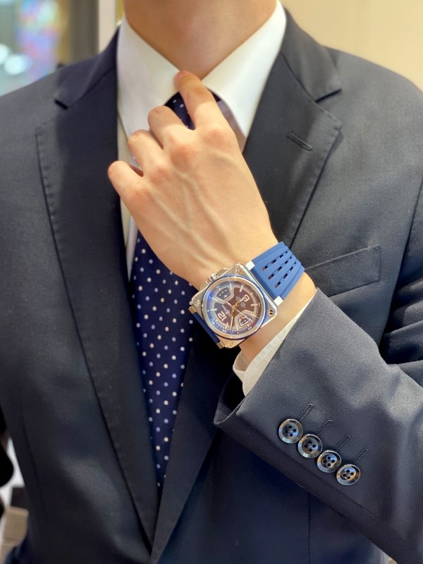 ベル＆ロス BR-X3 BLUE STEEL  BRX3R-BLU-ST/SRB