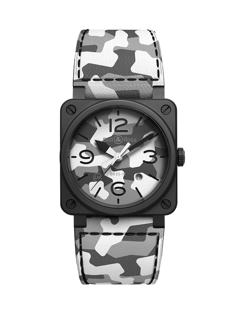 ベル ロス Bell Ross Br03 92 ホワイト カモ Br03 92white Camo ブランド腕時計の正規販売店紹介サイトgressive グレッシブ