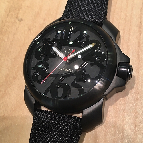 オッソ イタリィosso Italy ドミナーレ 43mm ブラックpvd