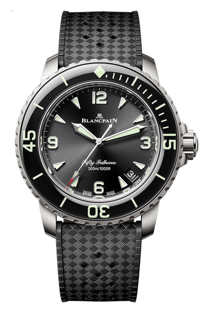 Pam様　ブランパン　フィフティファゾムス　ブラックセールベルト　尾錠付き Pam様 ブランパン フィフティファゾムス ブラックセールベルト 尾錠付き