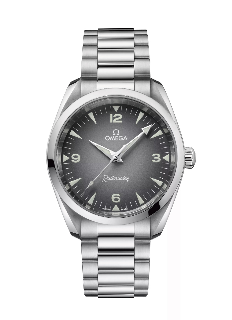 オメガ(OMEGA) Seamaste﻿r Railmaste﻿r 38 mm, ステンレス