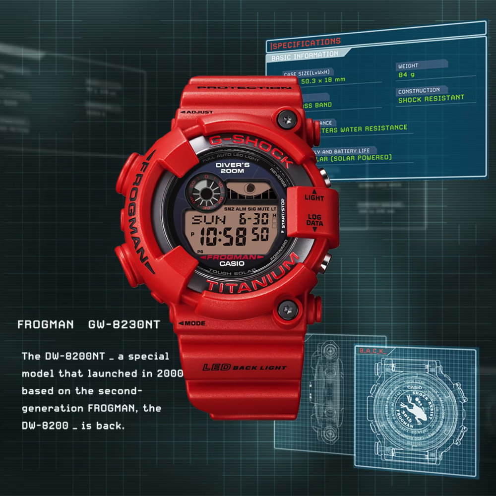 G-SHOCK FROGMAN GW-8230NT-4JR