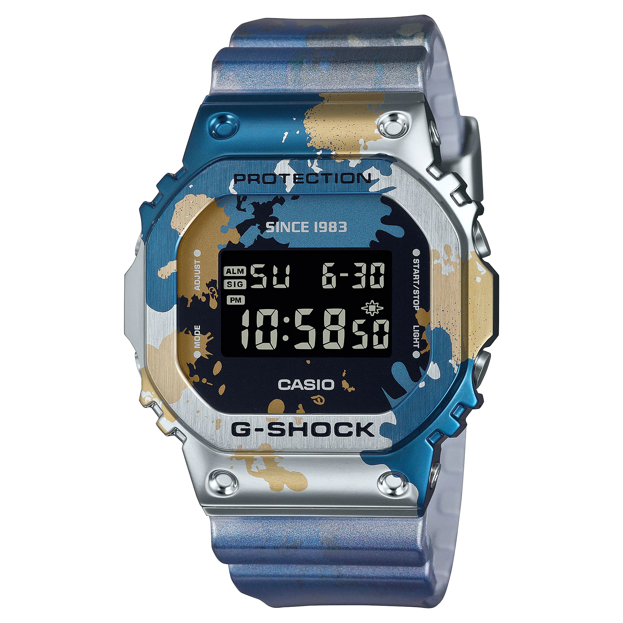 G-SHOCK DIGITAL 5600 SERIES GM-5600SS-1JR