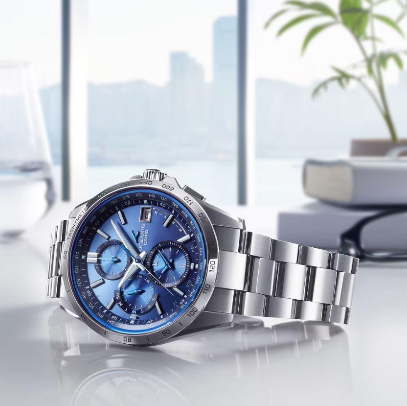 CASIO カシオ オシアナス OCW-600 チタンニウム 電波ソーラー 【公式通販】