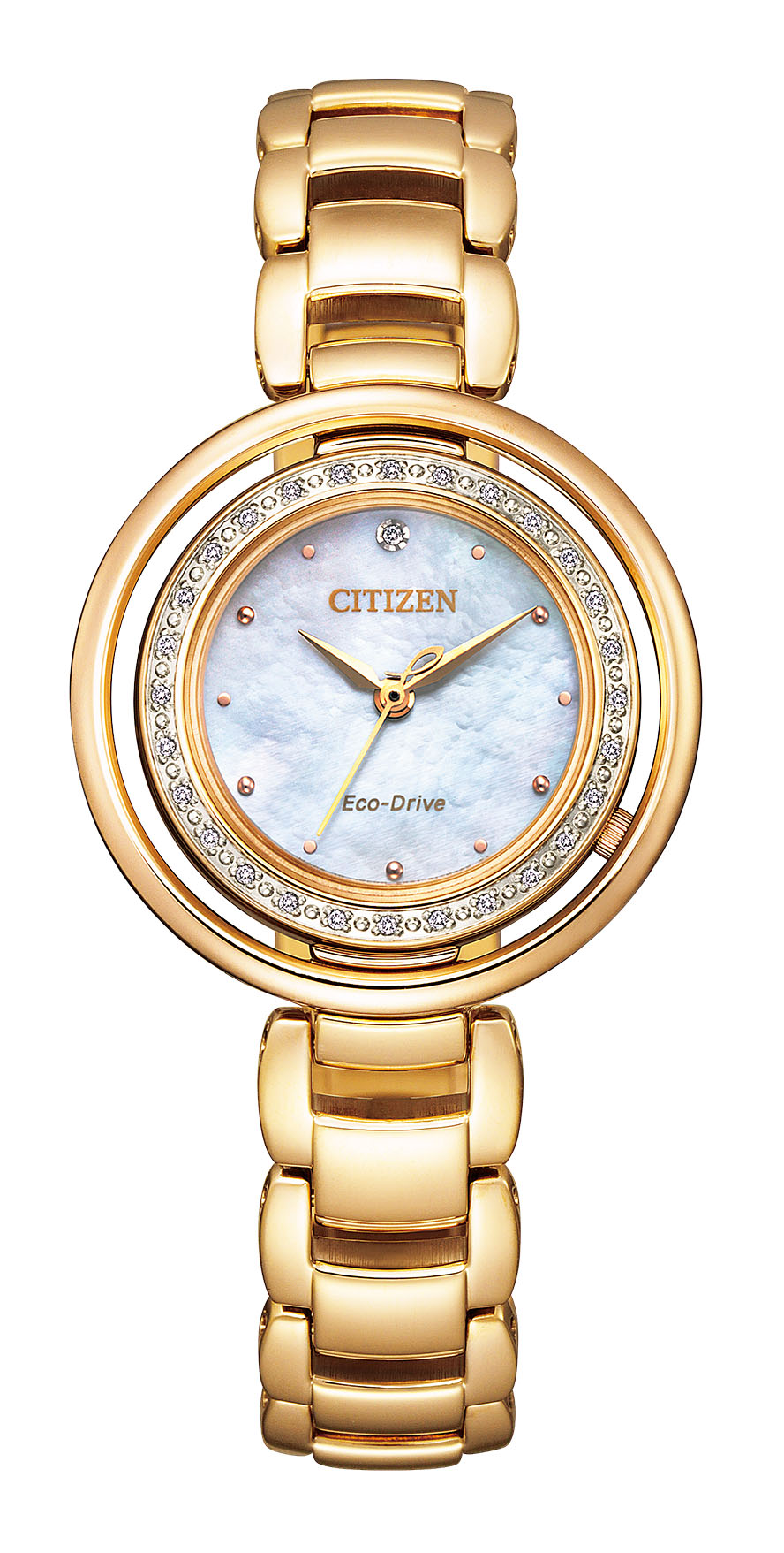 シチズン エル(CITIZEN L) EM0902-53D(ウォームゴールド色)、EM0904 