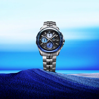 CASIO OCEANUS Manta Indigo Ocean-阿波藍- OCW-S7000AP-1AJF