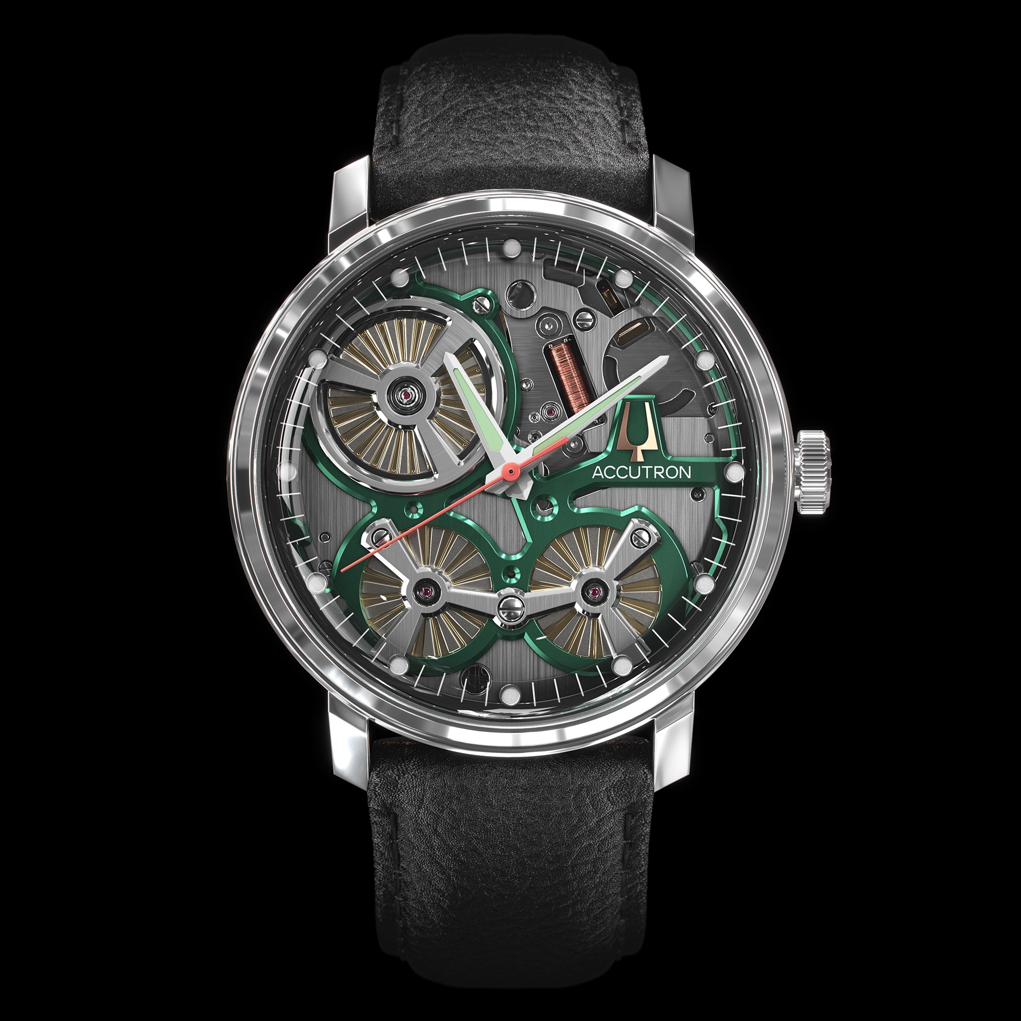 定価8万 新品 ブローバ 97B150 アキュトロンⅡ 262kHz 腕時計 - 腕時計