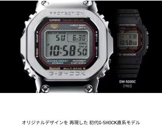 値下げ! 新品未使用　GMW-B5000D-1CJF　G-SHOCK　初代モデル G-SHOCK - 新品未使用 GMW-B5000D-1CJF フルメタル 初代モデル
