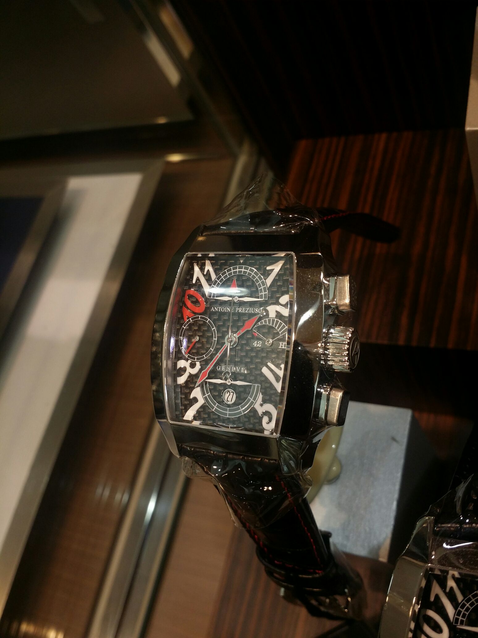 ANTOINE PREZIUSO アントワーヌ・プレジウソ グランドロブスト クロノグラフ GRSSO.0303311S/D メンズ SS 自動巻き ホワイト 腕時計