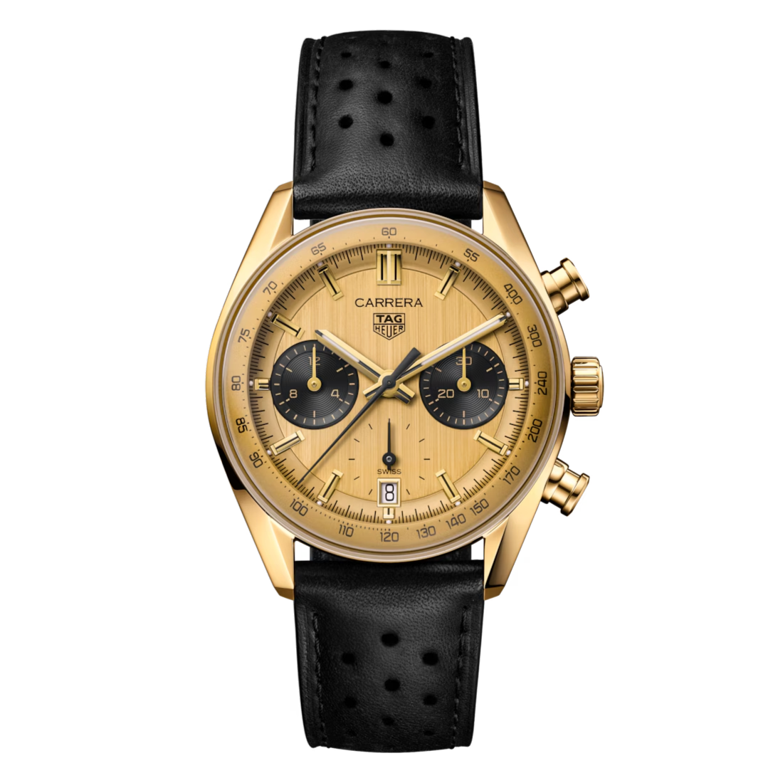 タグ・ホイヤー(TAG Heuer) カレラ クロノグラフ 39 mm ゴールド