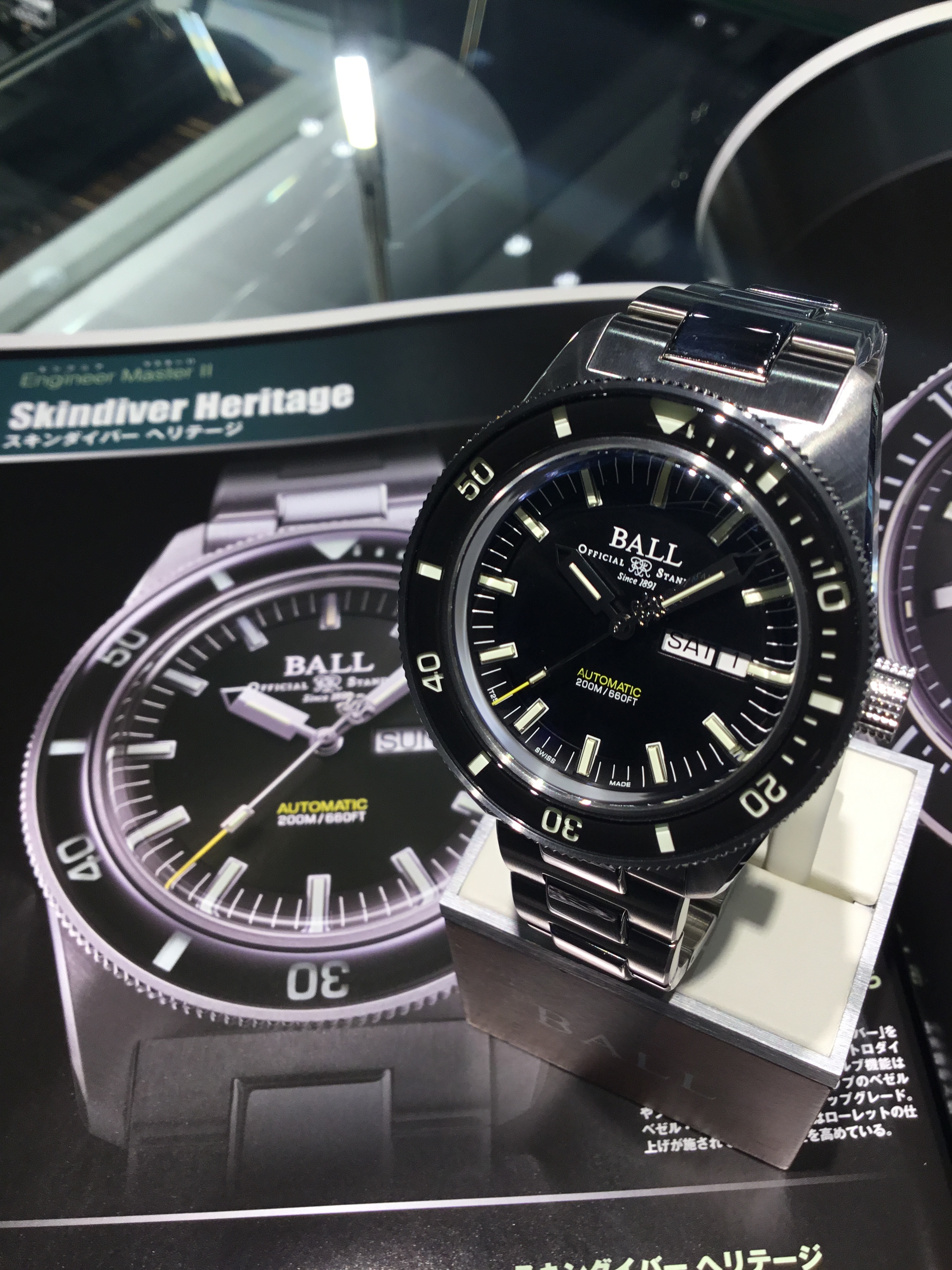 ボール ウォッチ Ball Watch エンジニアマスター スキンダイバーヘリテージ The Watch Shop ダイバーシティ東京プラザ ブランド腕時計の正規販売店紹介サイトgressive グレッシブ ボール ウォッチ Ball Watch エンジニアマスター スキンダイバーヘリテージ The Watch Shop ダイバーシティ東京プラザ ブランド腕時計の正規販売店紹介サイトgressive グレッシブ