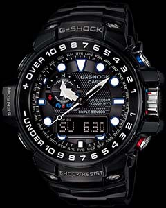 ジーショック(G-SHOCK) G-SHOCK ガルフマスター ブラック GWN-1000B