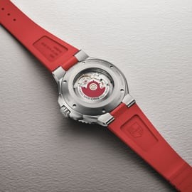 アクイス デイト レリーフ  43.5mm  レッドラバー 01 733 7789 4153-07 4 23 36FC