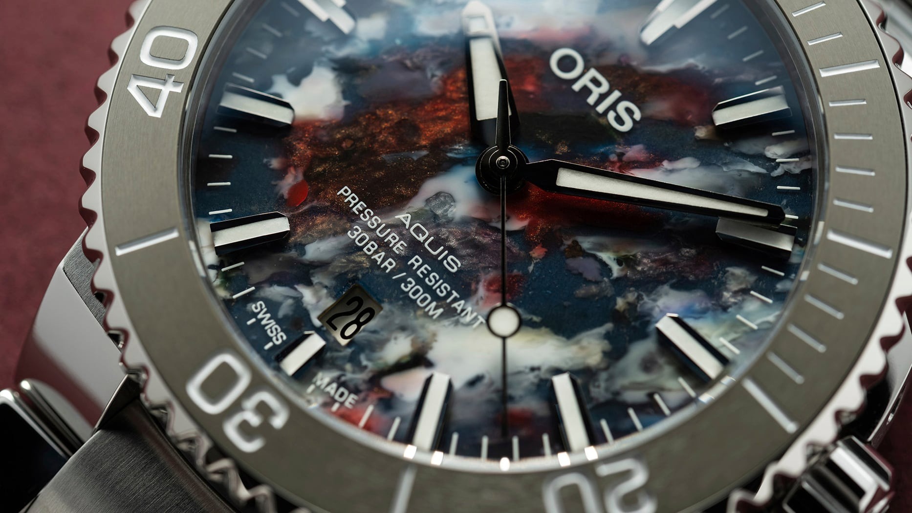 アクイスデイト アップサイクル  41.5mm  01 733 7766 4150-Set