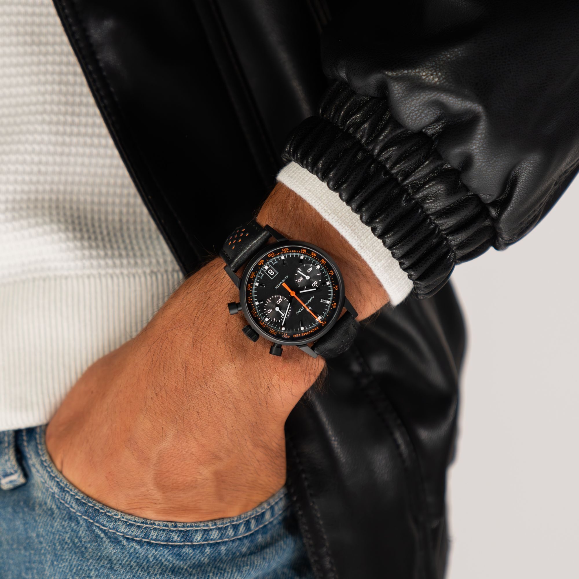 イントラマチック  オート  クロノ  BK  40mm  H38446732