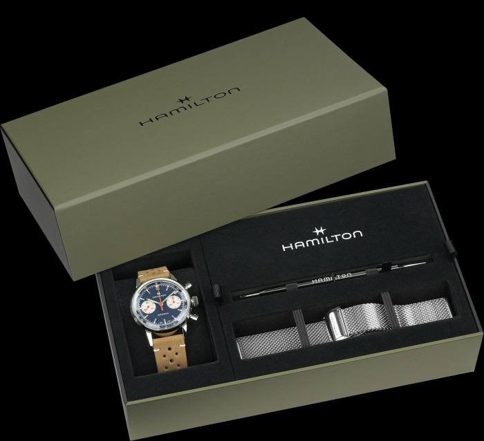 イントラマティック クロノグラフ H ブラウン 40mm  H38429541