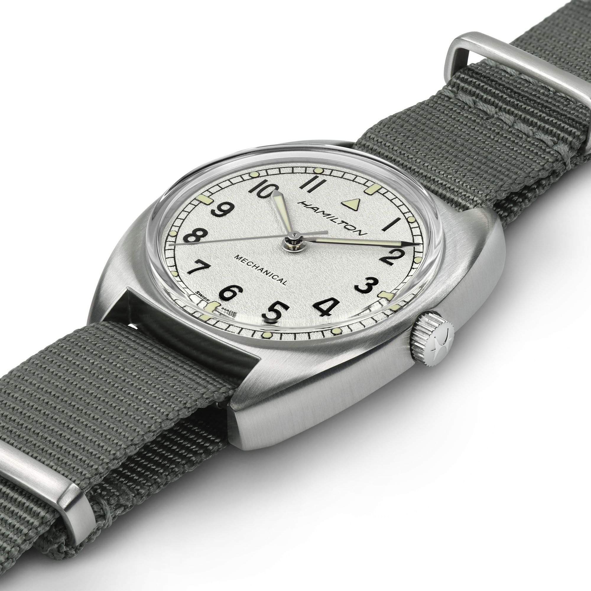カーキ アビエーション パイロット パイオニア メカニカル  36mm  H76419951
