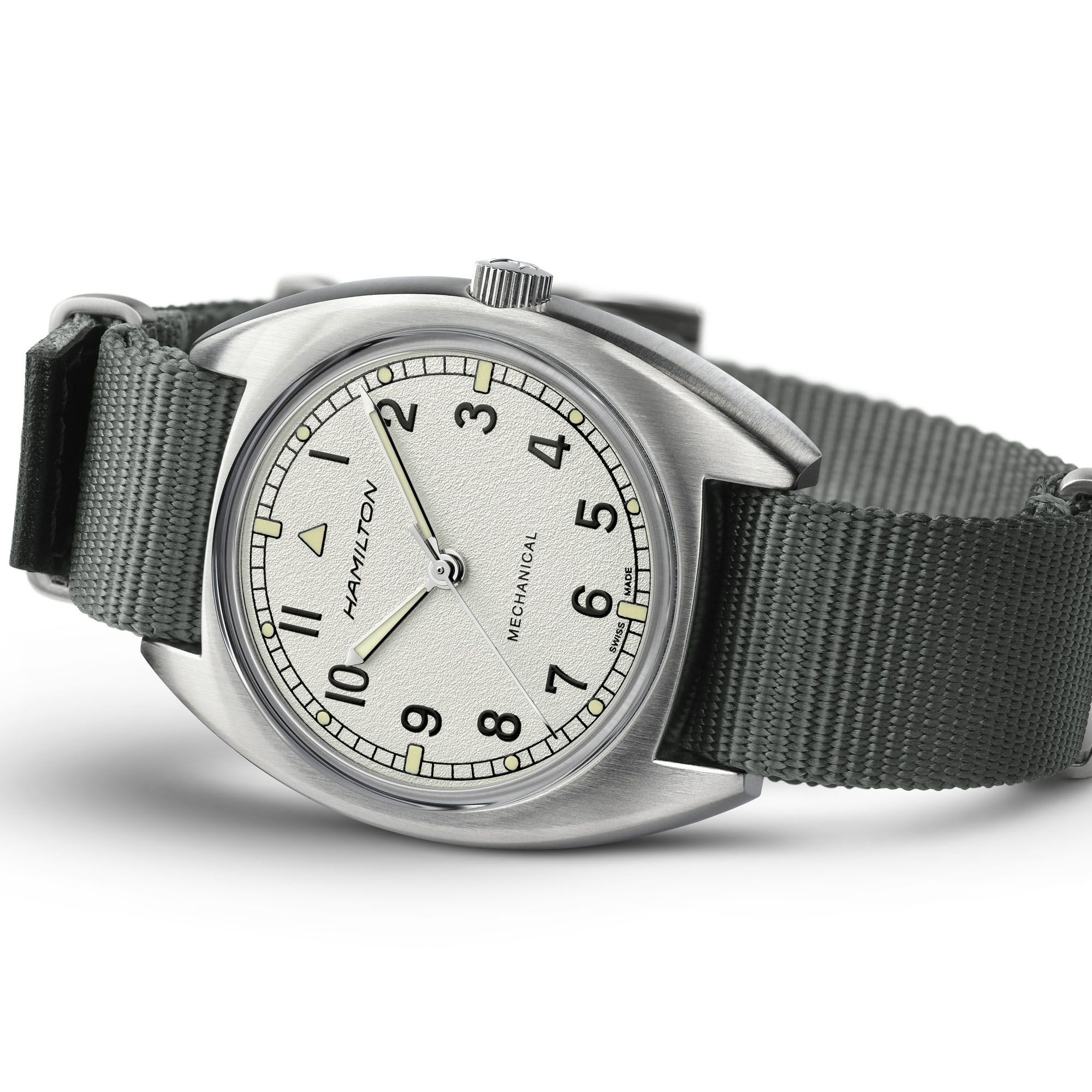 カーキ アビエーション パイロット パイオニア メカニカル  36mm  H76419951
