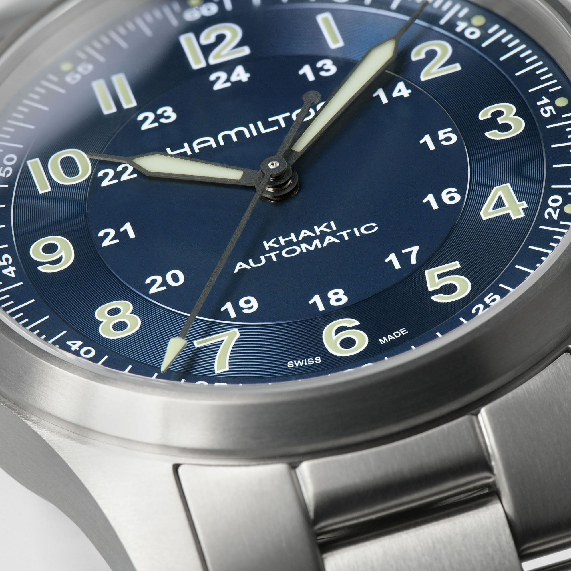 カーキ フィールド チタニウム オート 38mm  H70205140