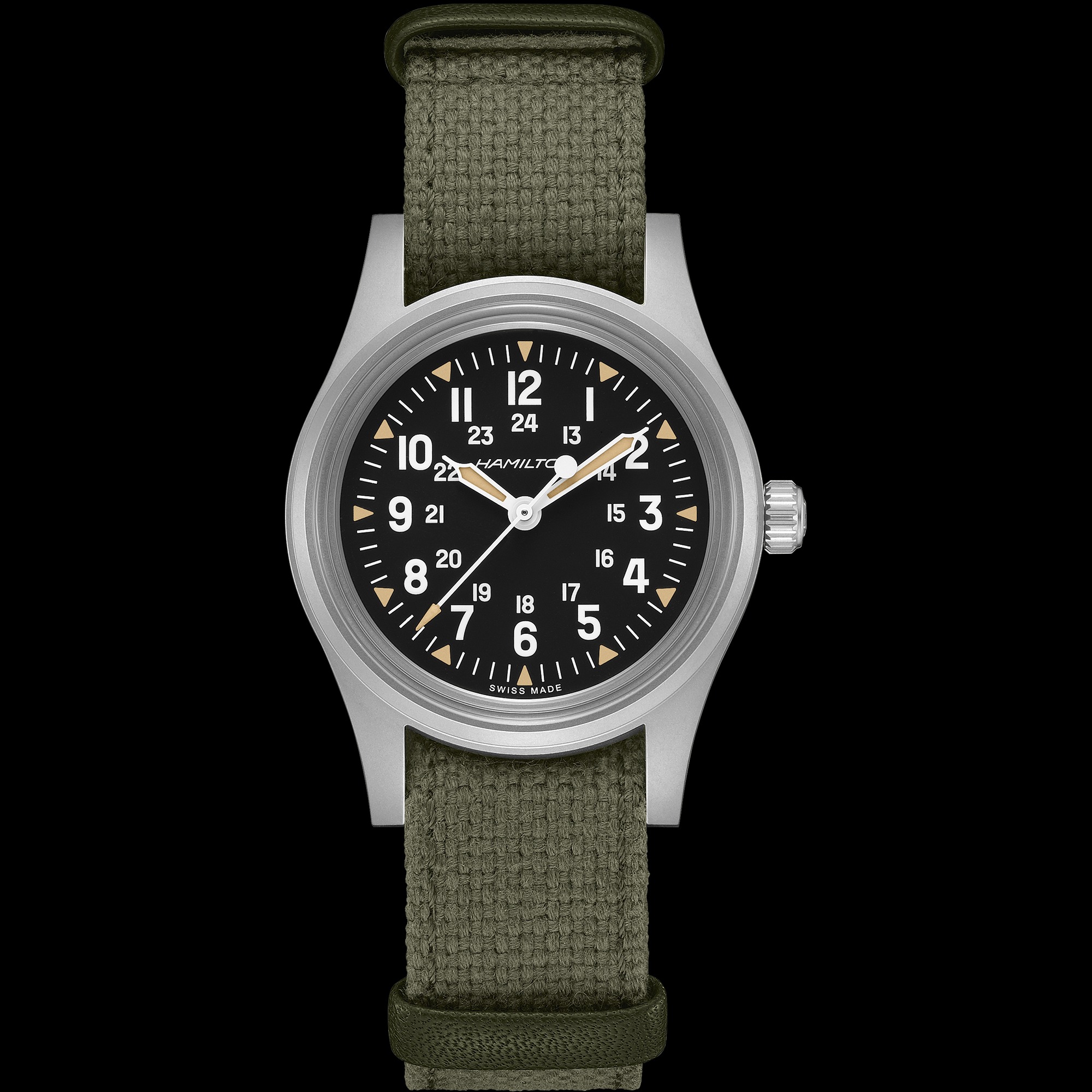 カーキ フィールド メカ 36mm  H69399930
