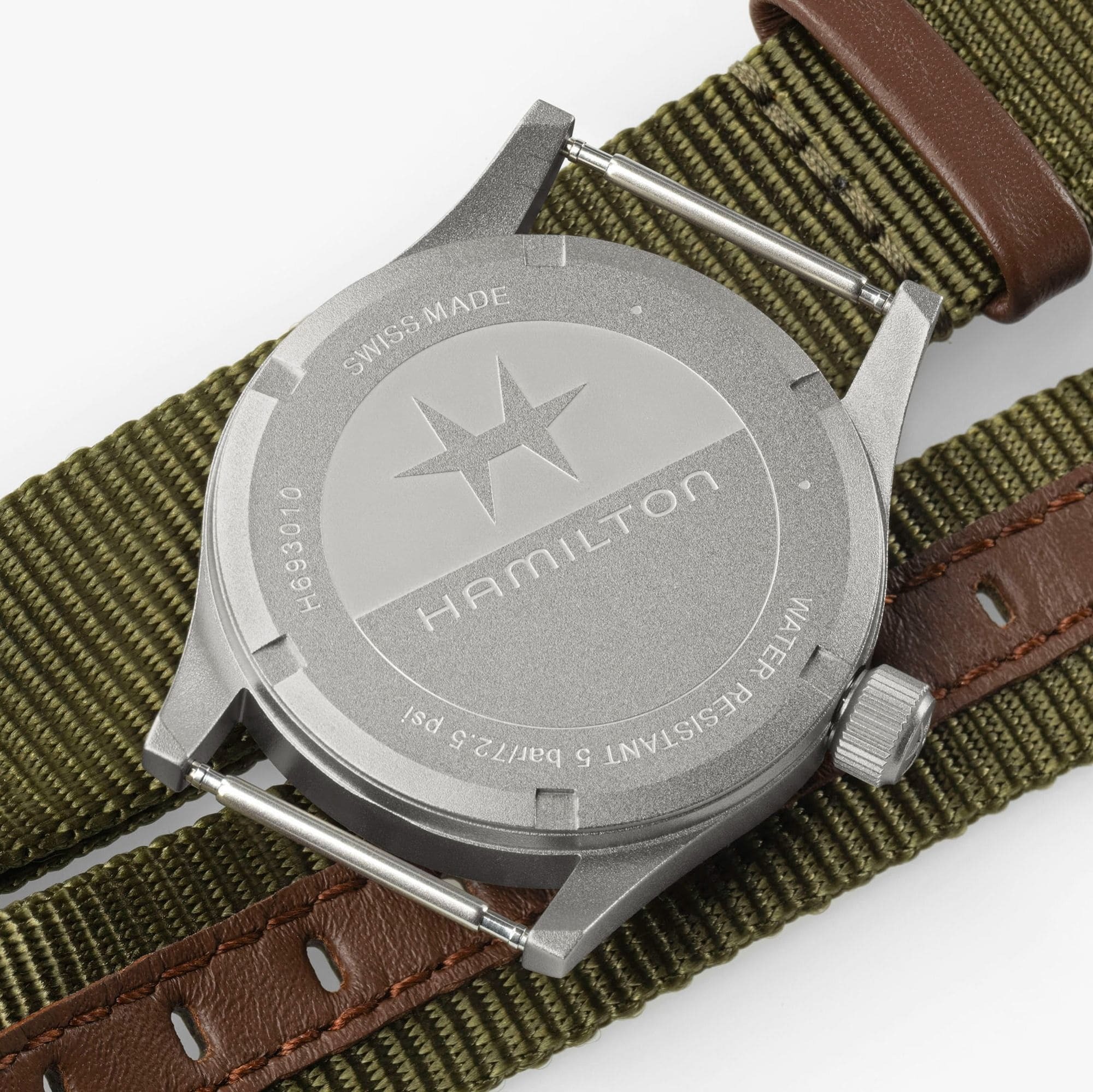 カーキ フィールド  クォーツ  33mm グリーン H69301960