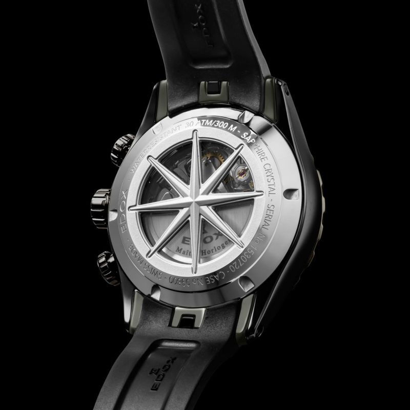 グランドオーシャン クロノグラフ オートマティック  43mm  ブラック  09800-357GNCA-NIBU