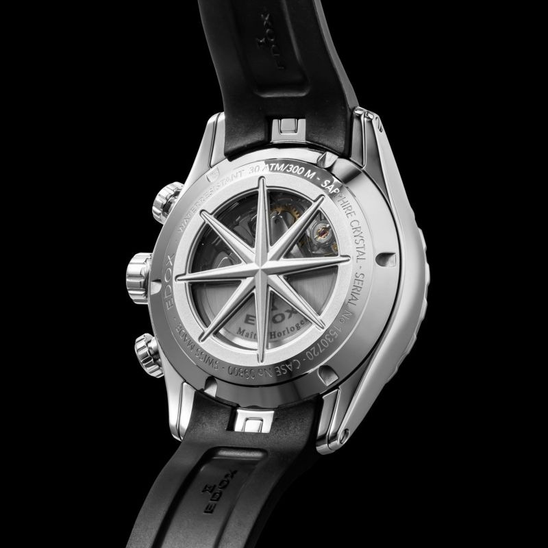 グランドオーシャン クロノグラフ オートマティック  43mm  ブラック  09800-3CA-NIN