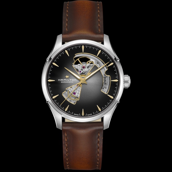 ジャズマスター  オープンハート  シルバー  40mm  H32675581