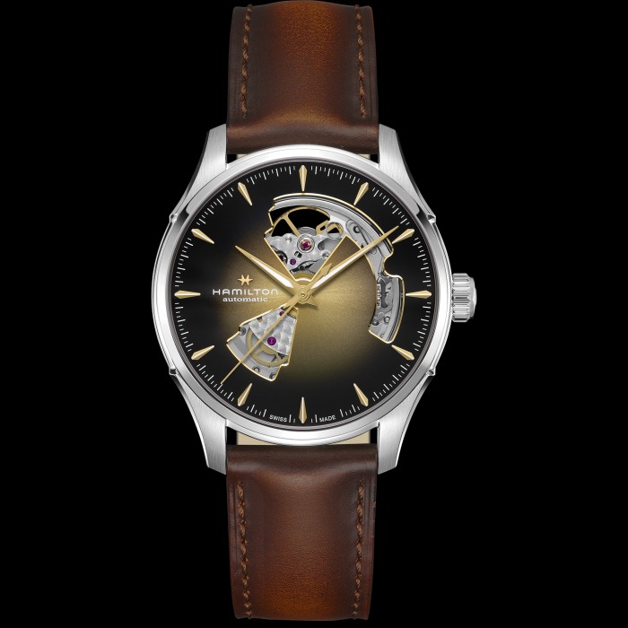 ジャズマスター  オープンハート  シャンパンカラー  40mm  H32675501