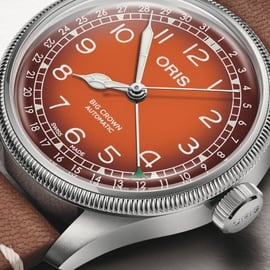 ビッグクラウン  ポインターデイト 40mm  レッド  01 754 7785 4068-Set