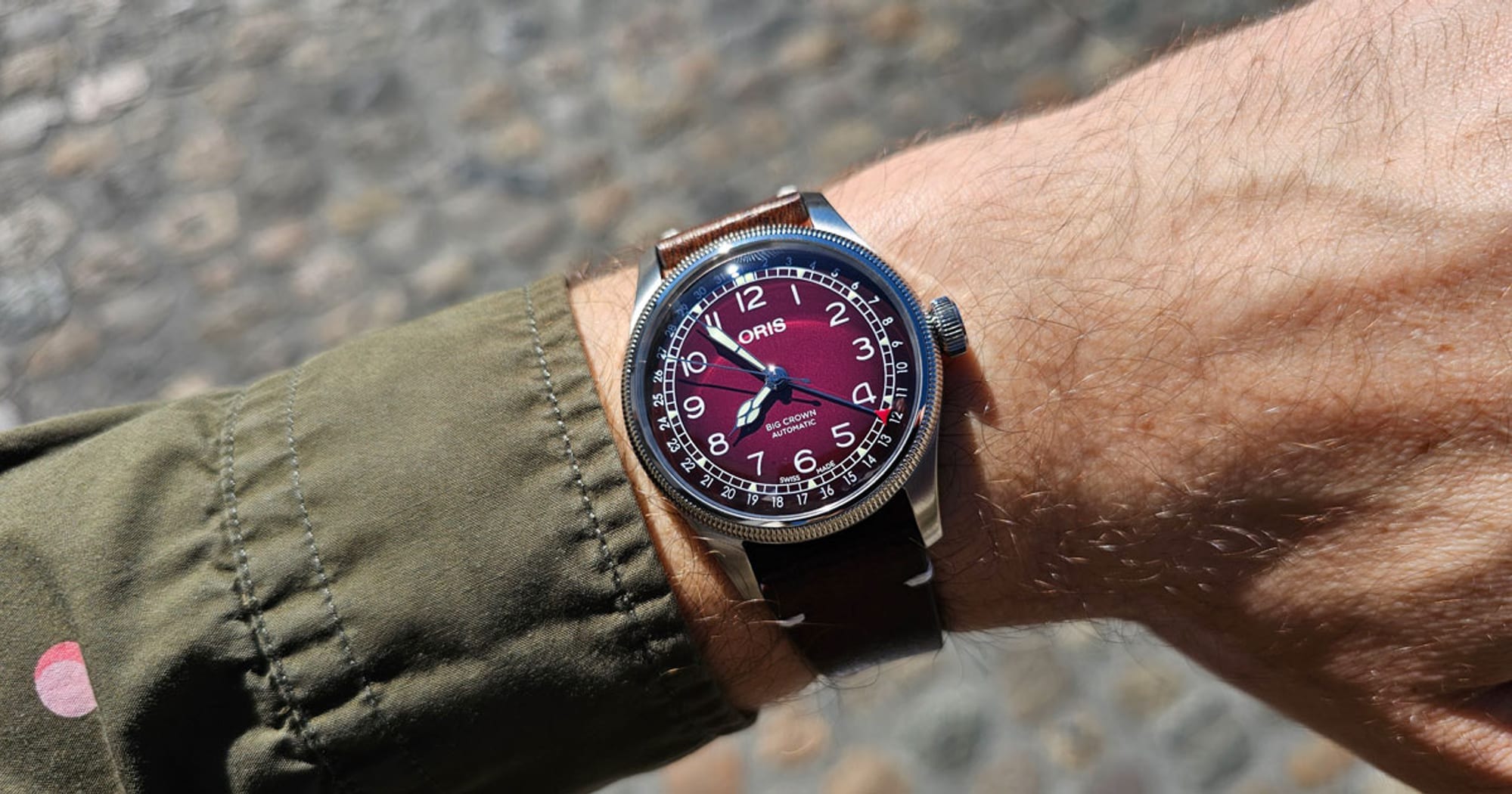 ビッグクラウン チェルボボランテ 40mm  レッド  01 754 7785 4038 set