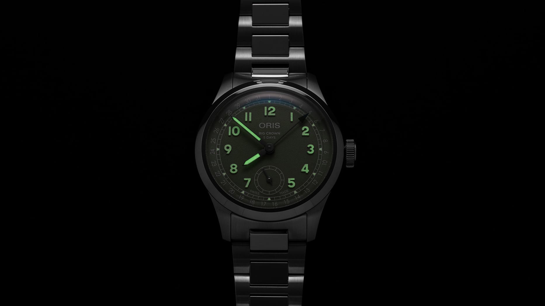 ビッグクラウン ポインターデイト キャリバー403  グリーン 40ｍｍ 01 403 7799 4067-07 8 20 06