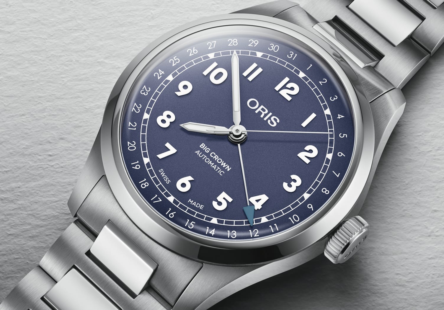 ビッグクラウン ポインターデイト  40mm  パープル  01 754 7798 4068-07 8 20 06