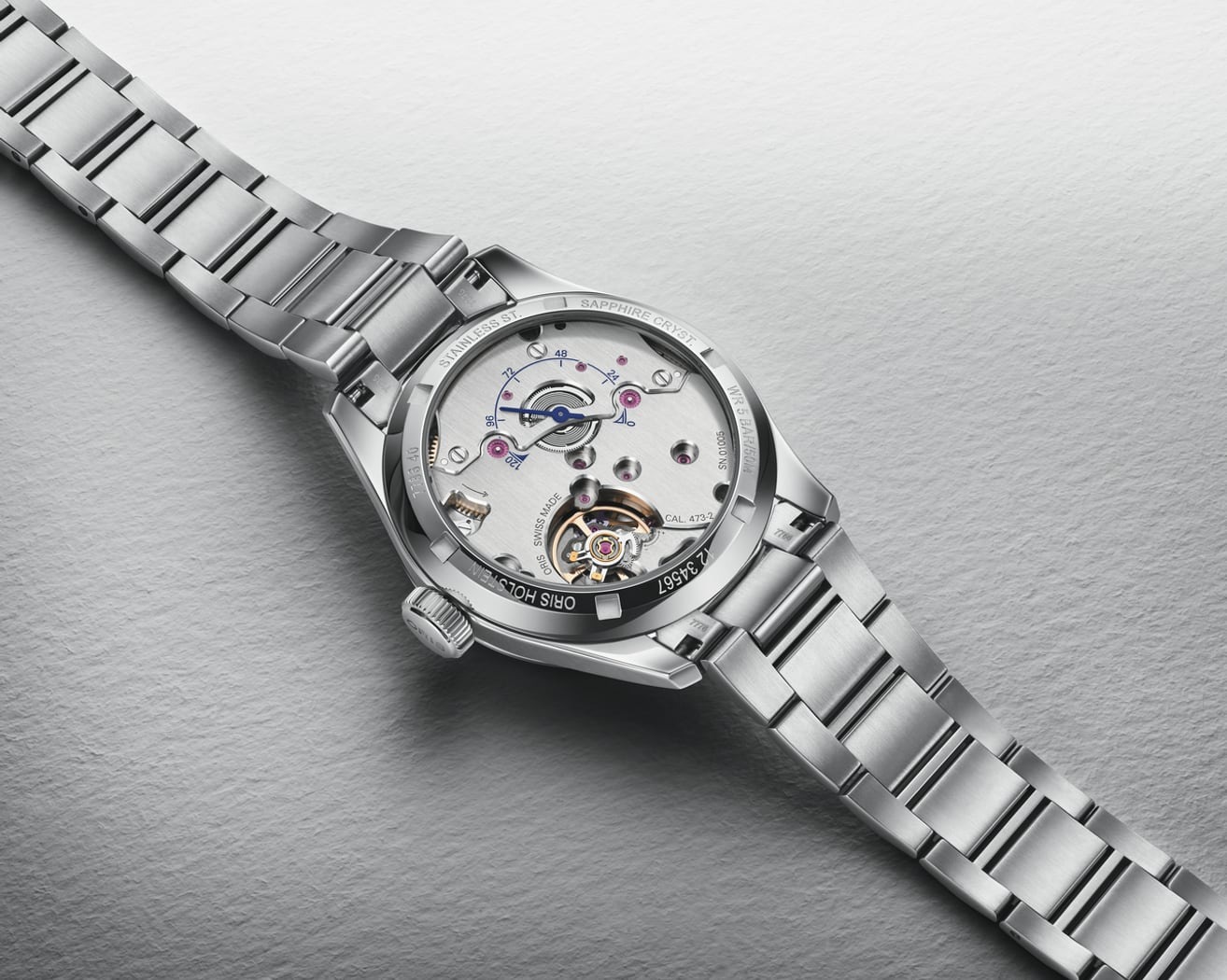  ビッグクラウン ポインターデイト  キャリバー473  38mm  ブルー  01 473 7786 4065-07 8 19 06