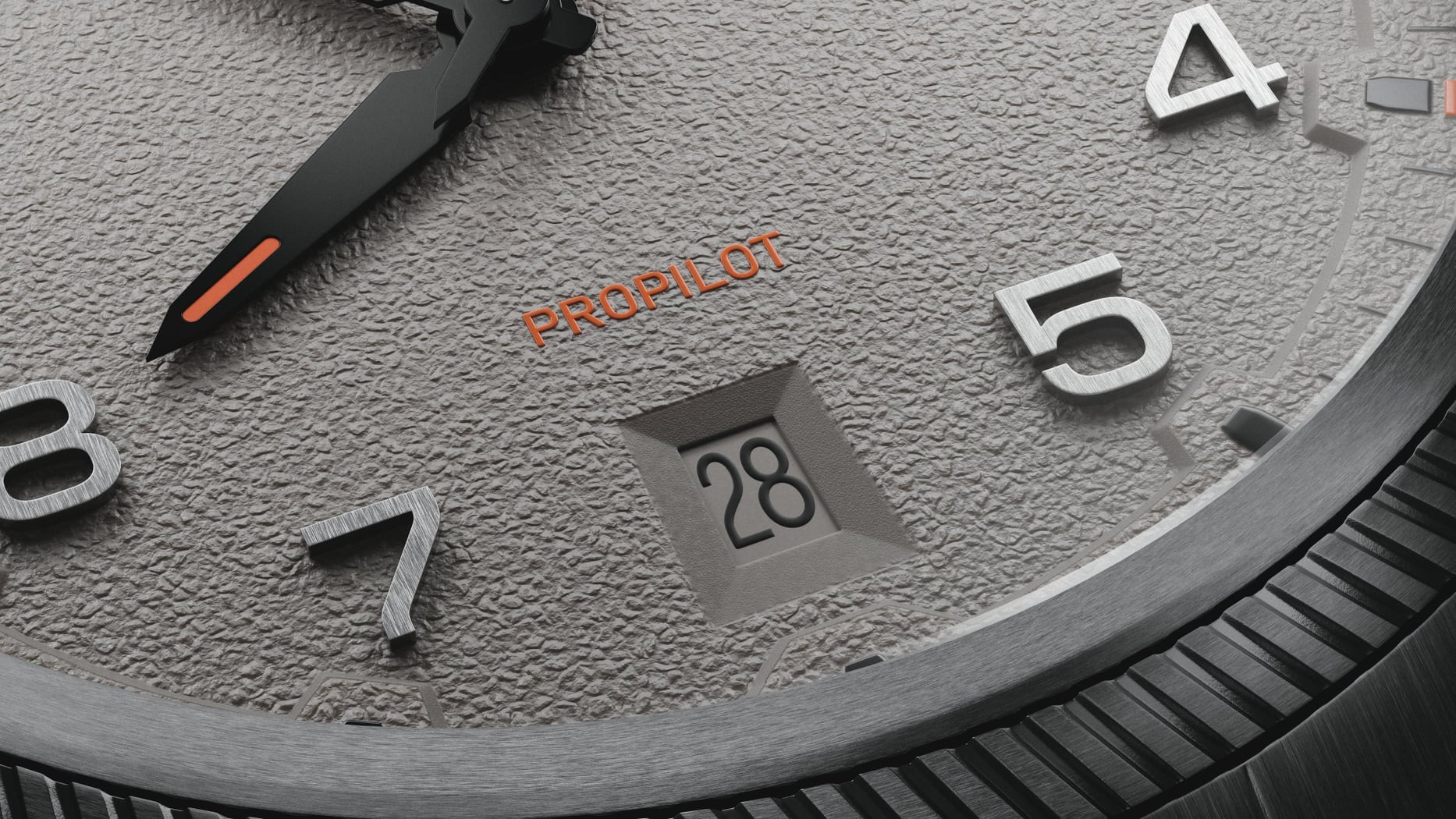 プロパイロット デイト 41mm グレー 01 733 7805 4163-07 8 20 04LC