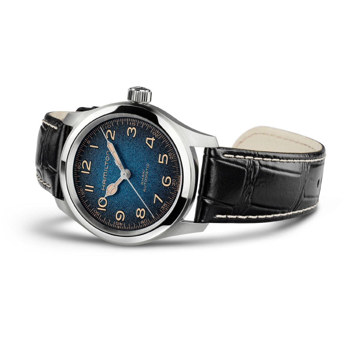 カーキ フィールド マーフ オート  38mm  ディープブルー 70405740 