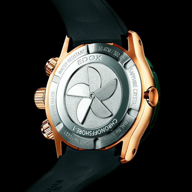 Edox エドックス EDOX 10221-37RV5-VIR5-S クロノオフショア1