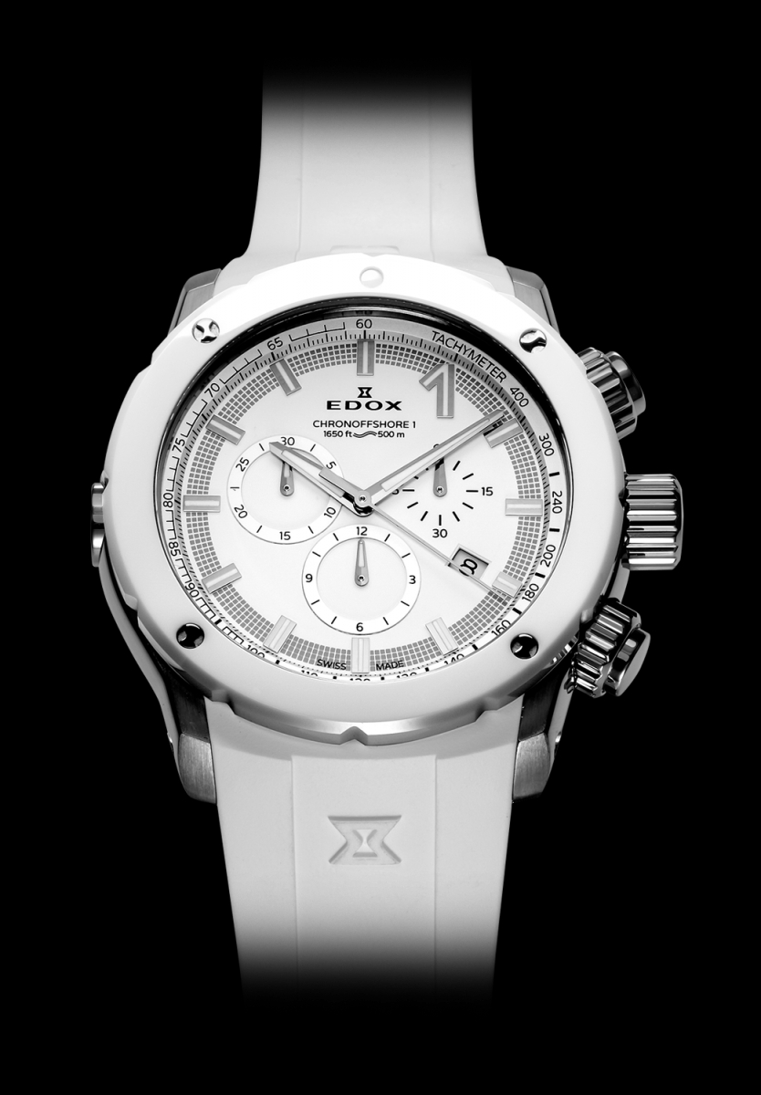 エドックス(EDOX) クロノオフショア1 クロノグラフ | QUELLE HEURE （ケルエ） | ブランド腕時計の正規販売店紹介サイト