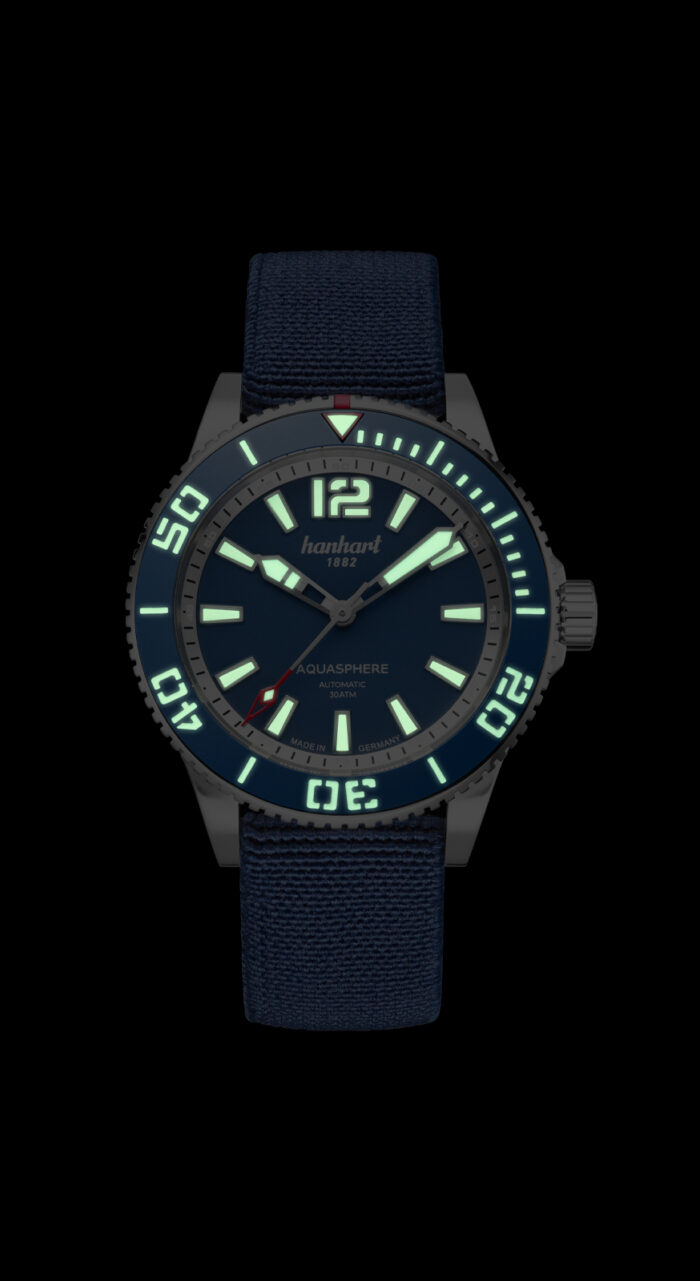 アクアスフィア　フリーフォール　ブルー　42mm　772.270-6428