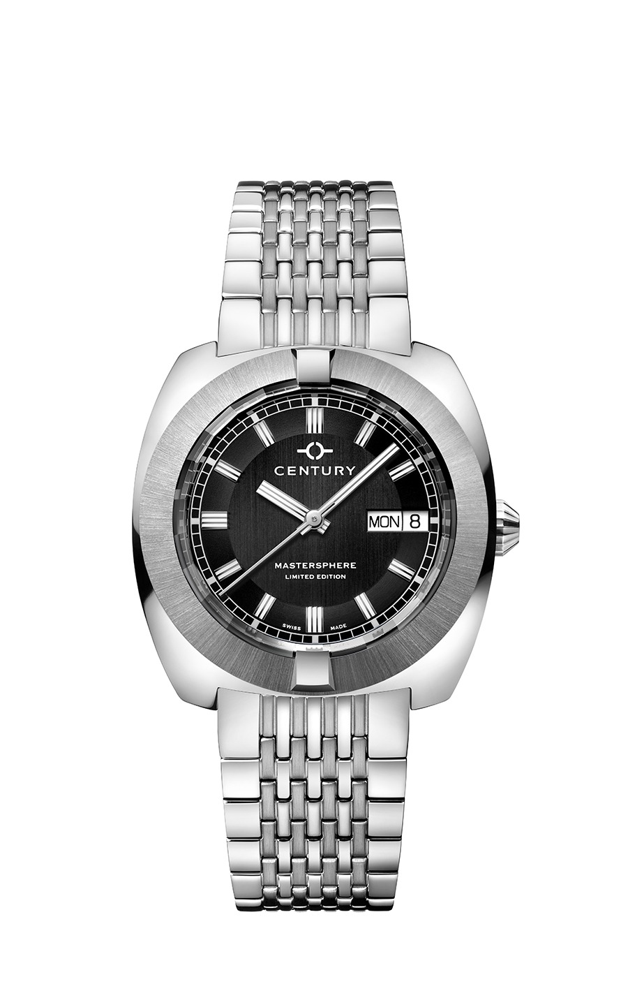 センチュリー  マスタースフィア  メタリックブラック  36.9mm  VAC.S.V.50i.S.S1