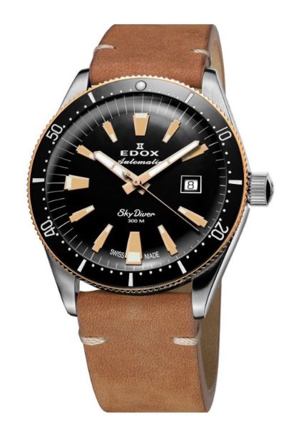 エドックス　スカイダイバー デイト オートマティック リミテッドエディション　80126-357RNM-NIRB