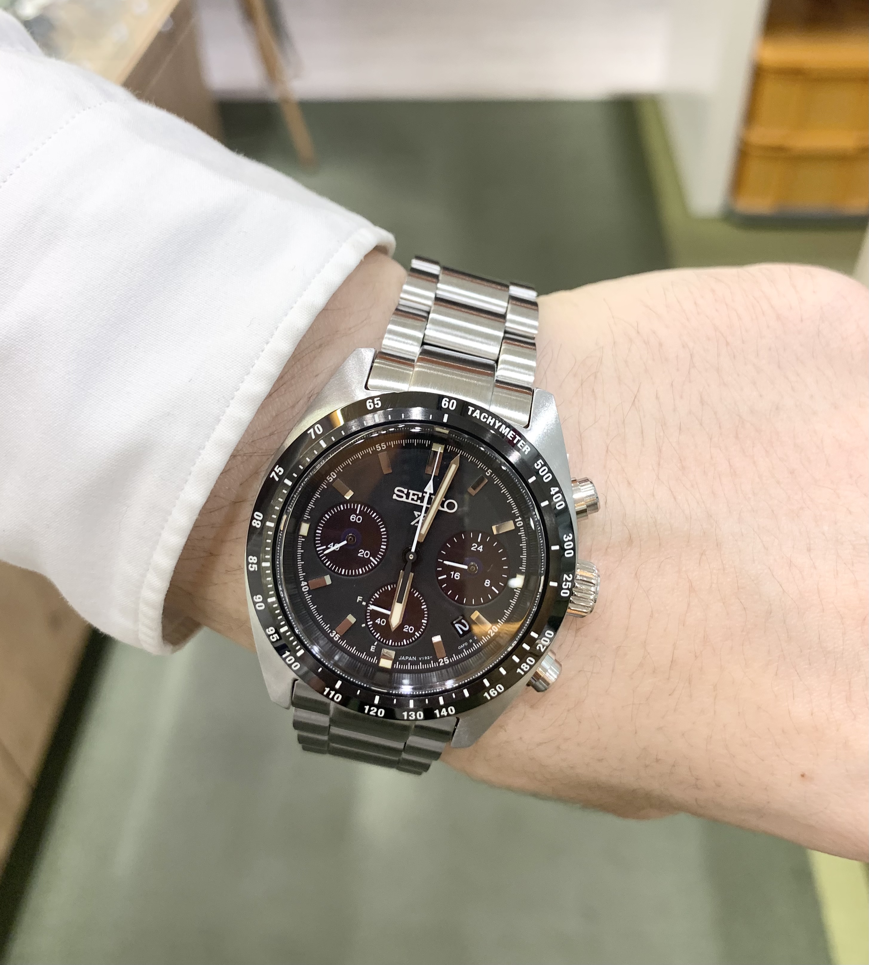 SEIKO PROSPEX SBDL091 ソーラークロノグラフ-