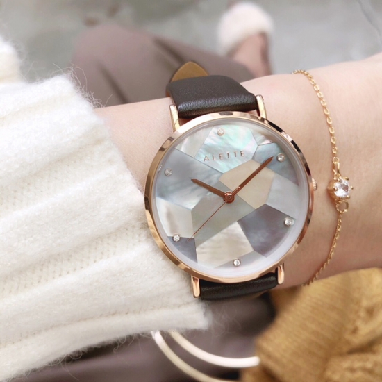 アレットブラン ALETTE BLANC リリーコレクション - 腕時計