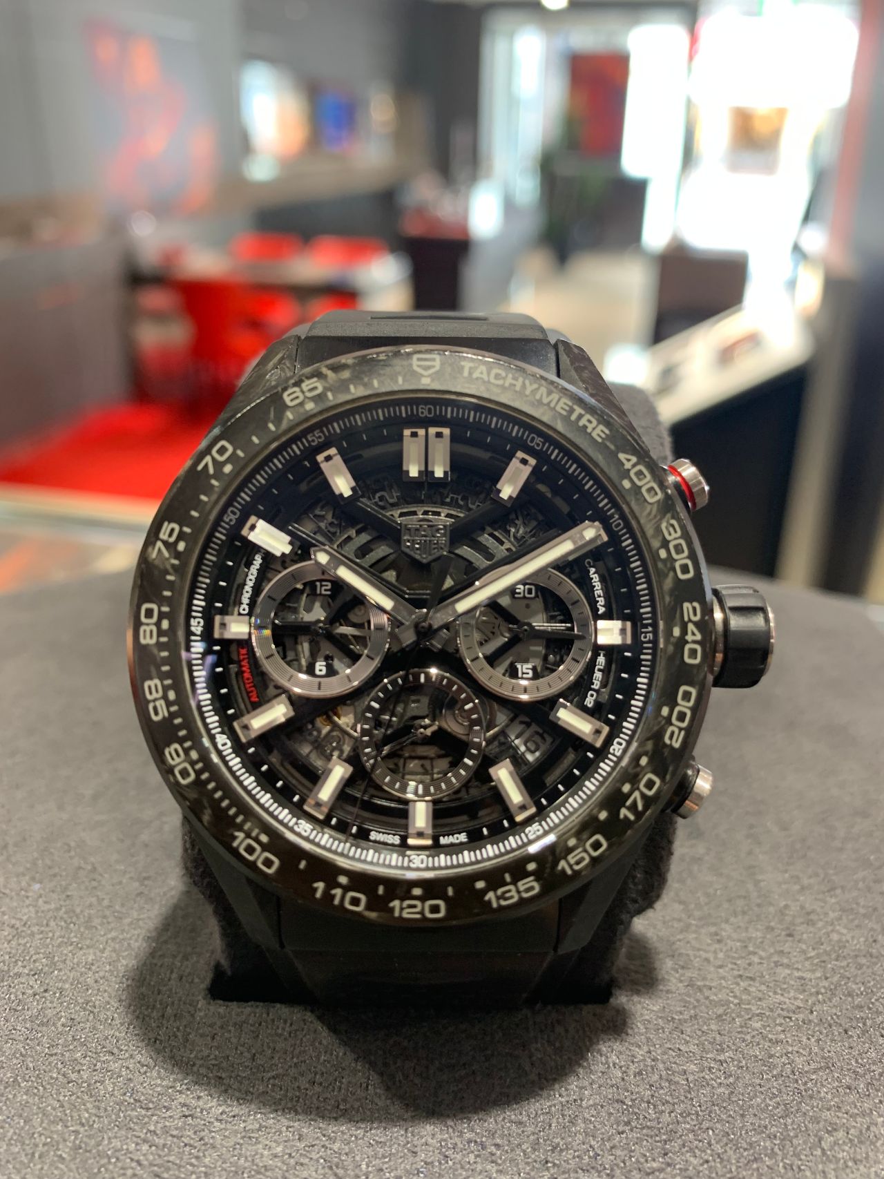 タグ・ホイヤー(TAG Heuer) カレラ ホイヤー02 カーボンスケルトン