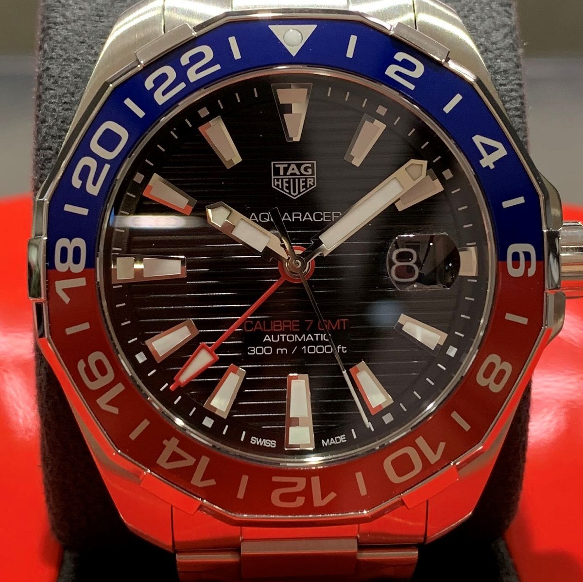 タグ・ホイヤー(TAG Heuer) アクアレーサー GMT キャリバー7