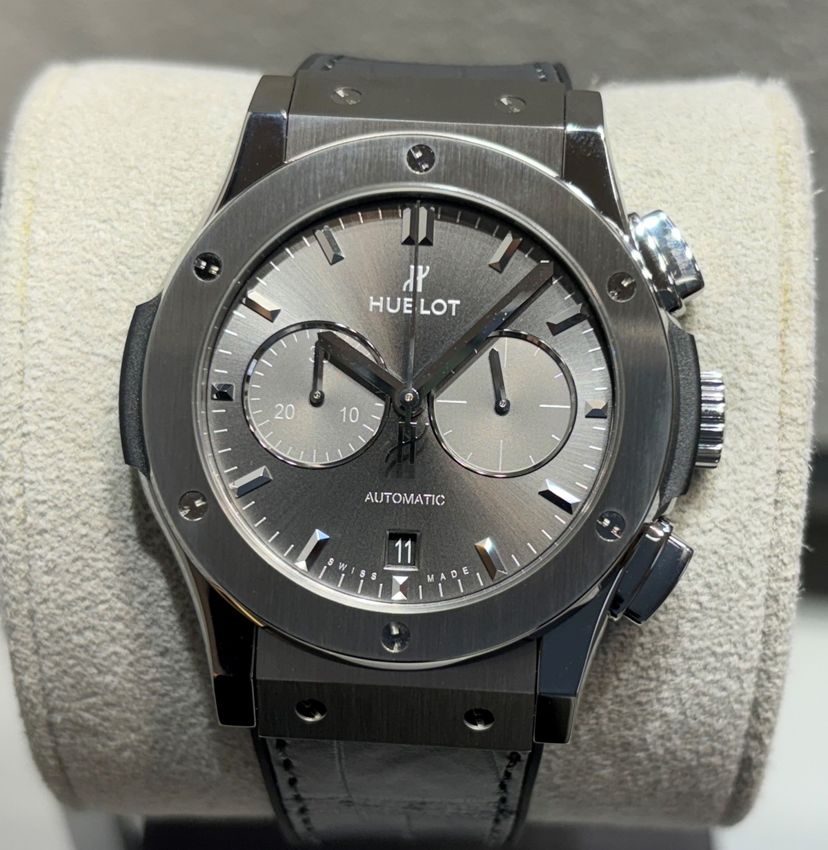 ウブロ(HUBLOT) クラシックフュージョン クロノグラフ チタニウム